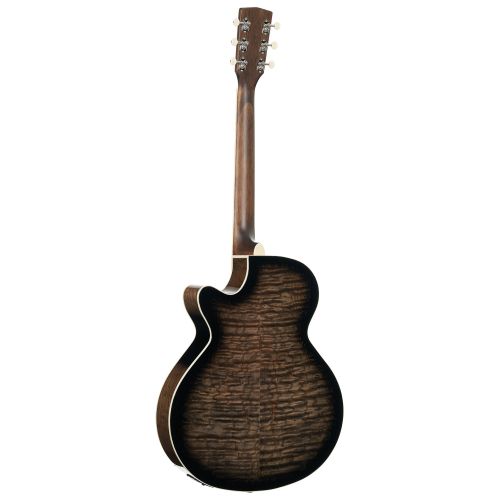 Гитара электроакустическая Cort Exotic-SFX Ash (Black Gloss)
